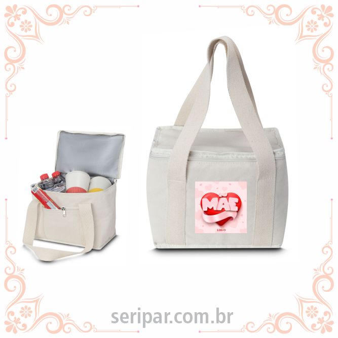 Bolsa Térmica Personalizada - Brindes dia das Mães