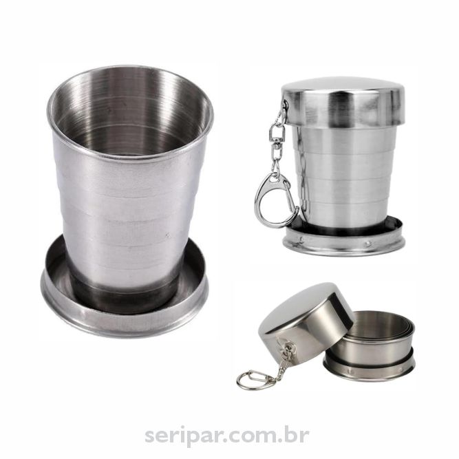 copo retrátil personalizado -
